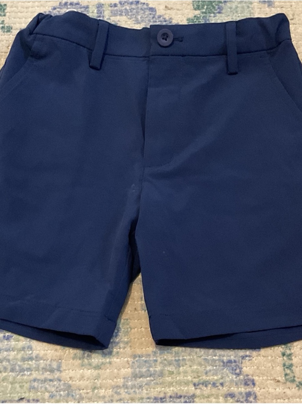 Vineyard Vines Boys Navy Blue Chino Shorts